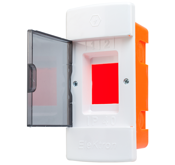 TABLERO DE EMBUTIR DE 2 LLAVE-ELEKTRON
