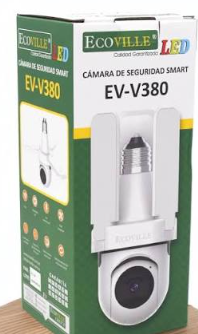 CAMARA CON LUZ LED 25W 6500K - ECOVILLE