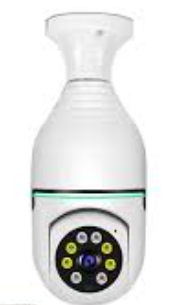 CAMARA TIPO FOCO WIFI E27 T23 BLANCO