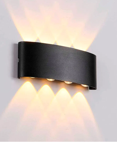 APLIQUE LED PLAST 8 LED BIDIR 8W 3000K