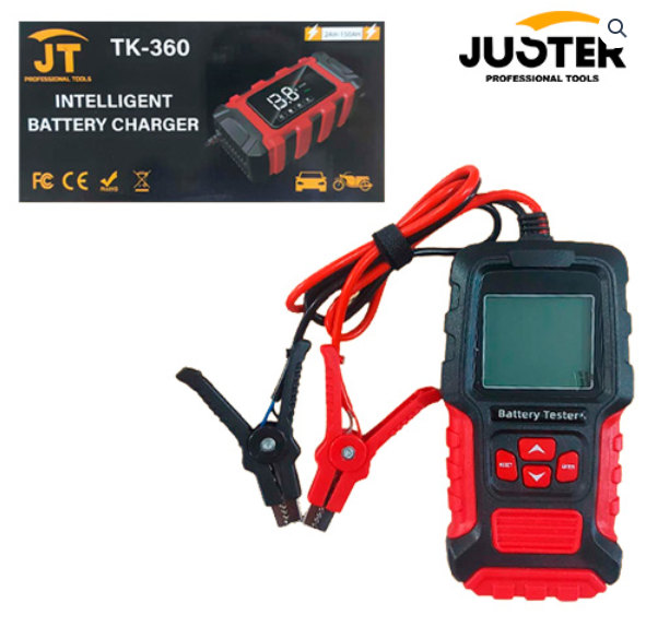 TESTER P/ BATERIA INTELIGENTE 12V/24V COD. JDQT0143 - JUSTER