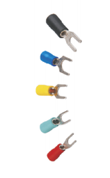 TERMINAL PRE AISLADO HORQUILLA 2,5 MM2 X 100 UNIDADES - ARGO ELECTRIC