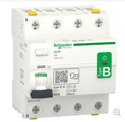 DISYUNTOR DIFERENCIAL RESIDUAL 4P-40A